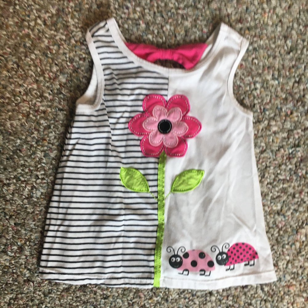 Kids Headquarters Sleeveless Tee, Size 5